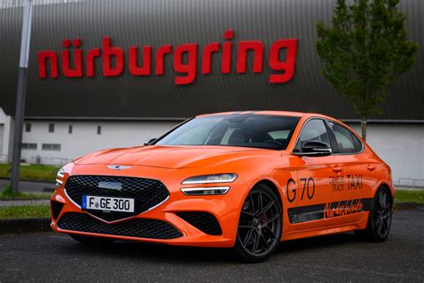 genesis ge70|Genesis Nurburgring Track Taxi Launched As Luxury Marque.